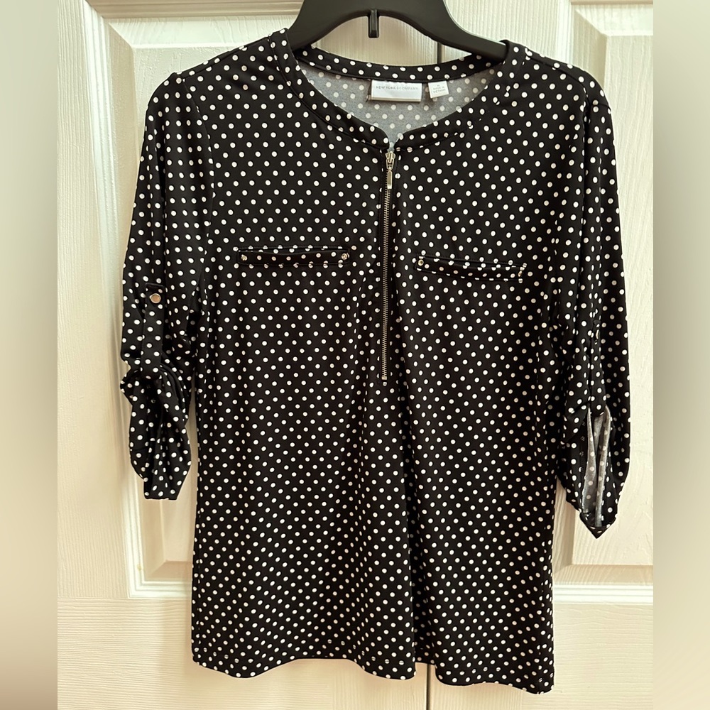 3/4 length sleeve, medium size blouse from New York & Co
